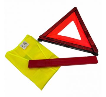 KIT SECURITE AUTO - GILET + TRIANGLE (kit)