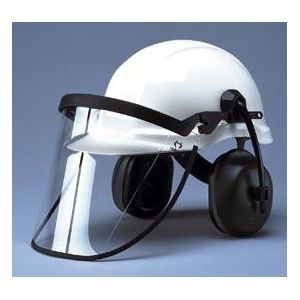 Porte-écran pour casque de protection type Brennus et Centurion 2