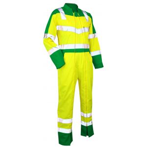 COMBINAISON HAUTE  VISIBILITE VIGILANCE DOUBLE ZIP - LMA 2